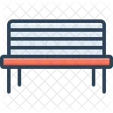 Bench Pew Furniture Icon