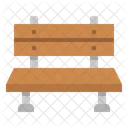Bench Chair Furniture Icon