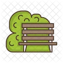 Bench Park Furniture Icon