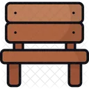 Bench Outdoor Park Chair Icon