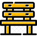 Bench Seating Public Icon