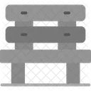 Bench Seating Public Icon