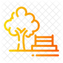 Bench Wood Chair Icon