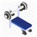 Chest Exercise Barbell Icon