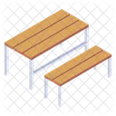 Furniture Benches Outdoor Seating Icon