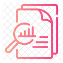 Benchmark Analysis Loupe Icon
