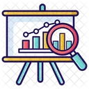 Benchmarking Data Analysis Business Statistics Icon
