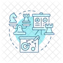 Analyse Comparative Strategique Strategique Benchmarking Icon
