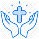 Bendiciones Navidad Riqueza Icono