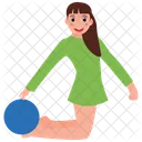 Bending Leg  Icon