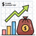 Graphique Croissance Succes Icône