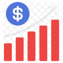 Investissement Strategique Investissement Croissance Dentreprise Icon