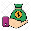 Benefice De Vente Commerce Electronique Caractere Commercial Icône