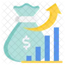 Benefices Croissance Presentation Icon