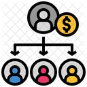 Beneficiaire Testament Partage Icône