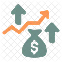 Ganancias Dinero Inversion Icon