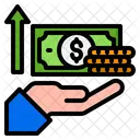 Dinero Efectivo Dolar Icono