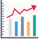 Ganancias Crecimiento Comercio Flecha Hacia Arriba Icono
