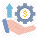 Finanzas Dinero Moneda Icono