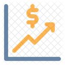 Beneficio Financiero Crecimiento Financiero Flecha De Crecimiento Icono