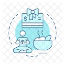 Pago Beneficios Bienestar Icon