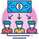 Beneficios Para Empleados Salarios De Los Empleados Salarios De Los Empleados Icono