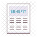 Benefit Profit Features List Icon