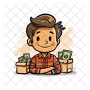 Business Employee Man Icon