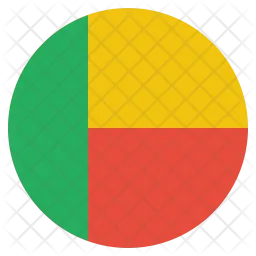 Bénin Flag Icône