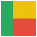 Benin National Pays Icône