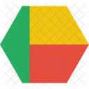 Benin National Country Icon