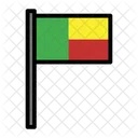 Benin Country Flag Icon