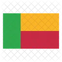 Benin Country Flag Flag Icône