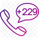 Benin Dial Code  Icon