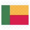 Benin Flag  Icône