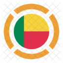Benin Flagge Symbol