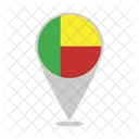Benin Country Flag アイコン