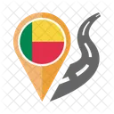 Benin Flagge Symbol