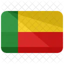Benin Flagge Land Symbol