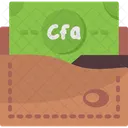 Benin Geldborse Benin CFA Symbol