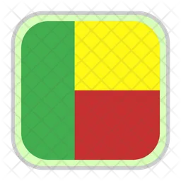 Benin Flag Icon