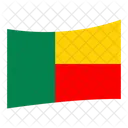 Benin Flagge Land Symbol