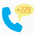 Benin Country Code Phone アイコン