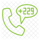 Benin Country Code Phone アイコン