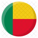 Benin Flag Country 아이콘