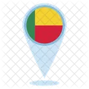 Benin Location  アイコン