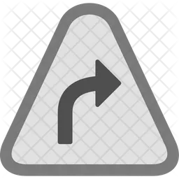 Bent To Right  Icon
