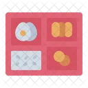 Bento Lunch Box Food Icon