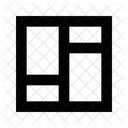 Bento Vertical Layout  Icon