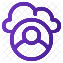 Benutzer Cloud Avatar Symbol